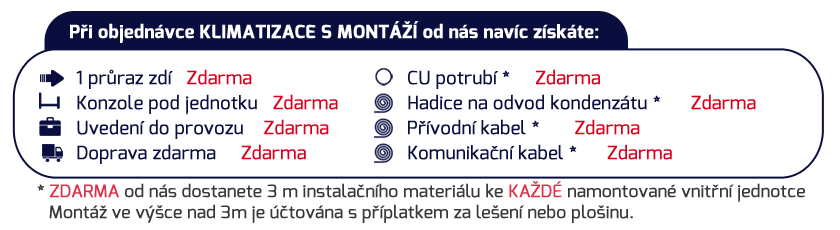 montáž klimatizace
